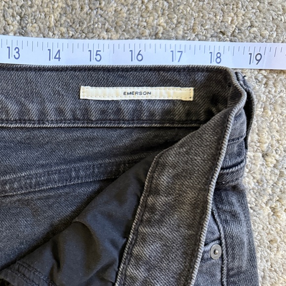 Citizens of Humanity Emerson Jeans Women’s 32 Grey Distressed - Picture 4 of 8